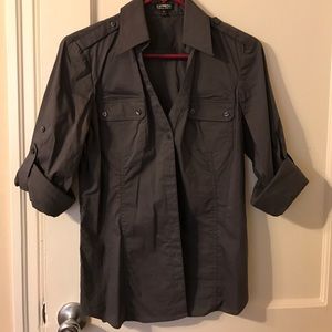Express Stretch Button Down Shirt