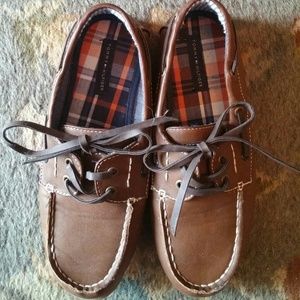Boys Tommy Hilfiger boat shoes