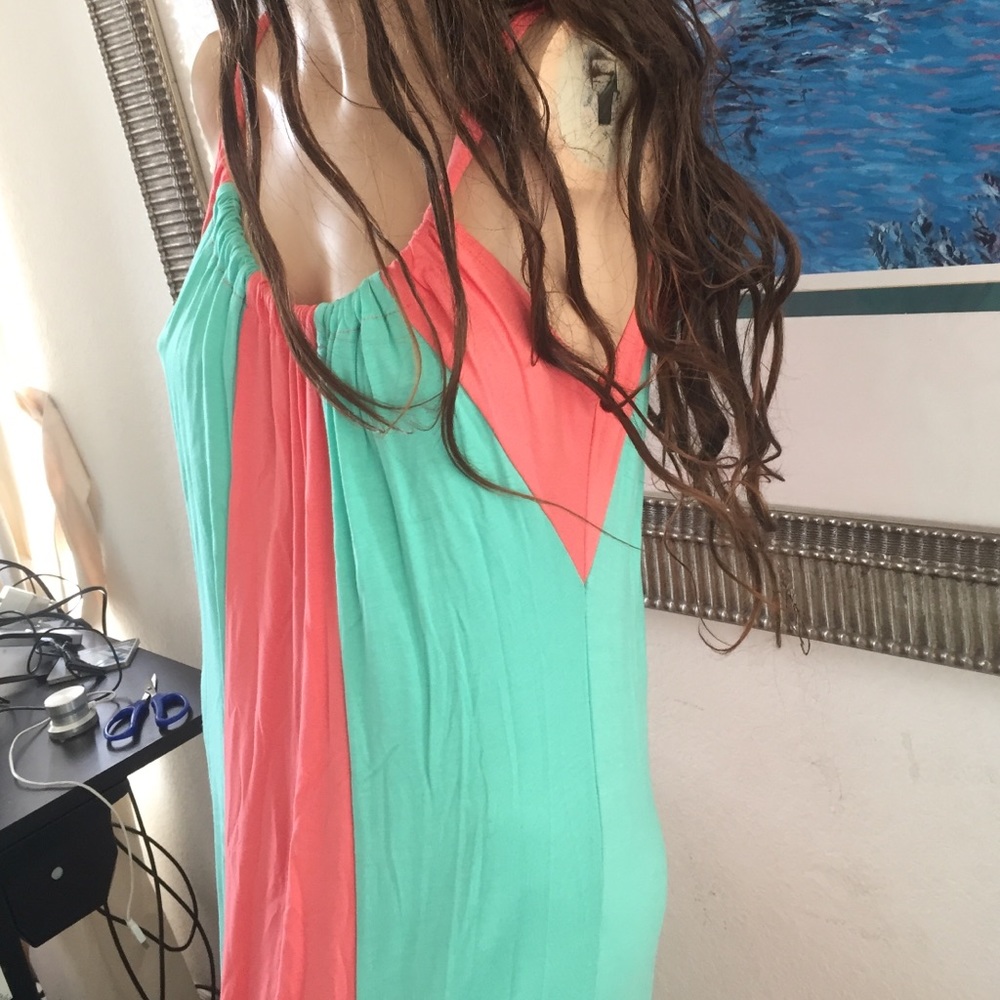Women maxi long dress maternity beach casual small - Picture 3 of 3