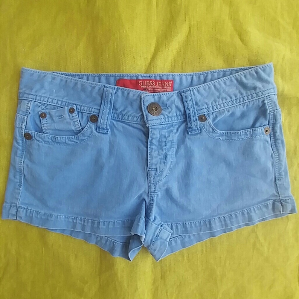 Periwinkle GUESS JEANS shorts