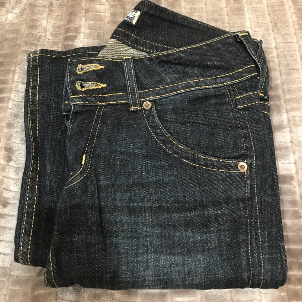 Hudson boot cut dark denim