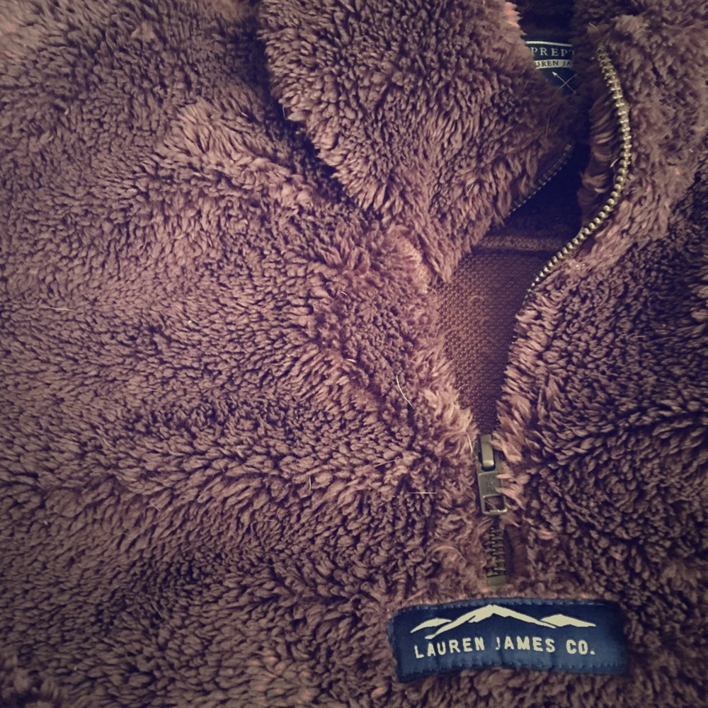 Lauren James plush pullover