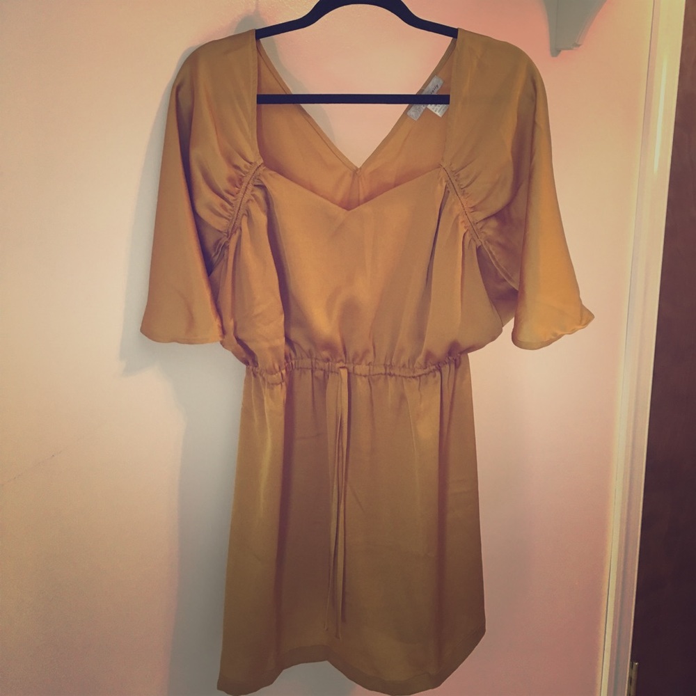 Gold Dress