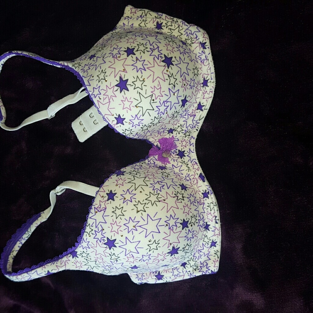 Star purple VS bra