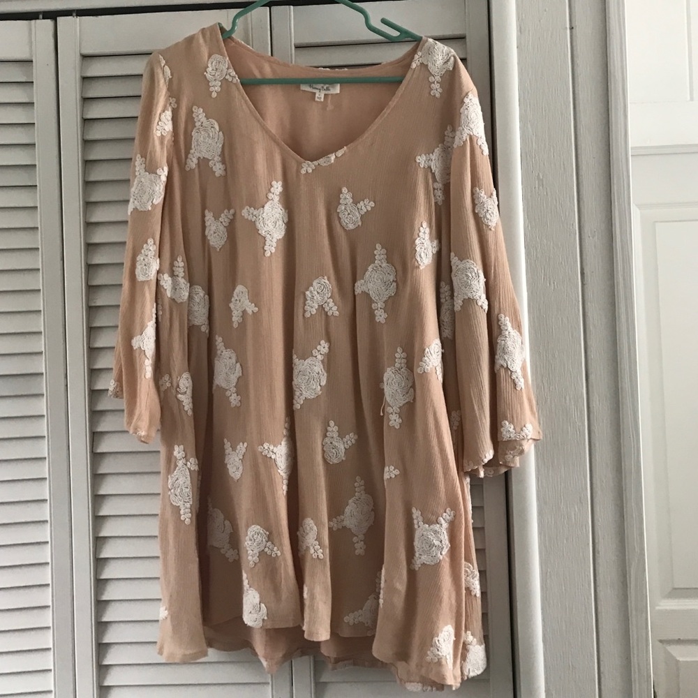 Free People inspired "Embroidered Austin Dress"