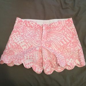 Lilly Pulitzer Scallop Shorts