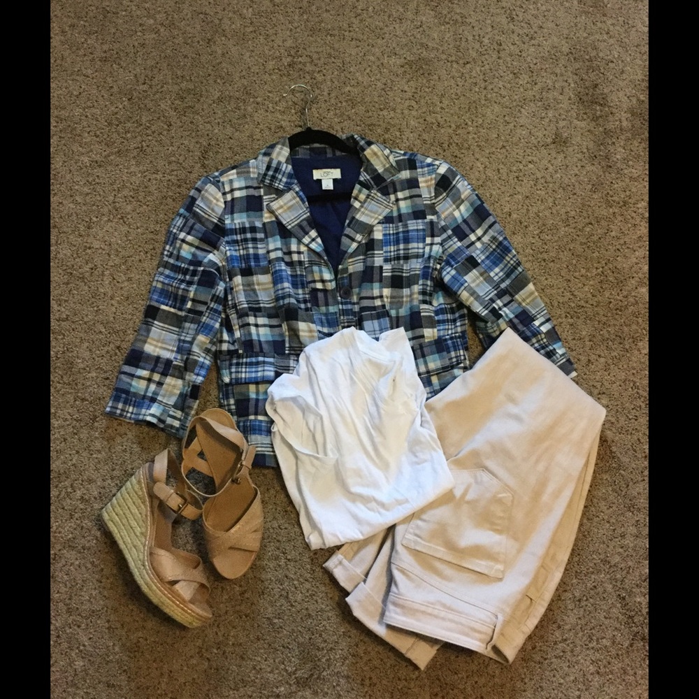 LOFT Cropped Jacket