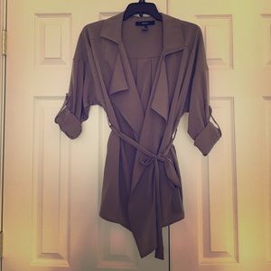 Forever 21 Drape Front Jacket