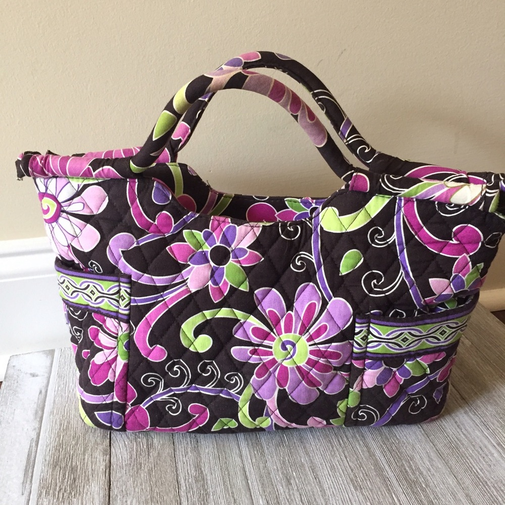 Retired VERA BRADLEY Purple Punch GABBY BAG
