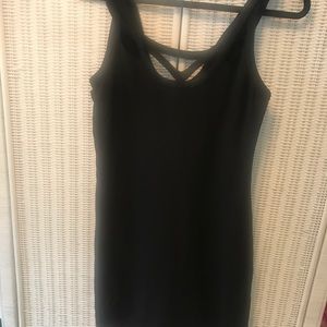 NWT Diane Von Furstenberg 100% Silk Black Dress 4