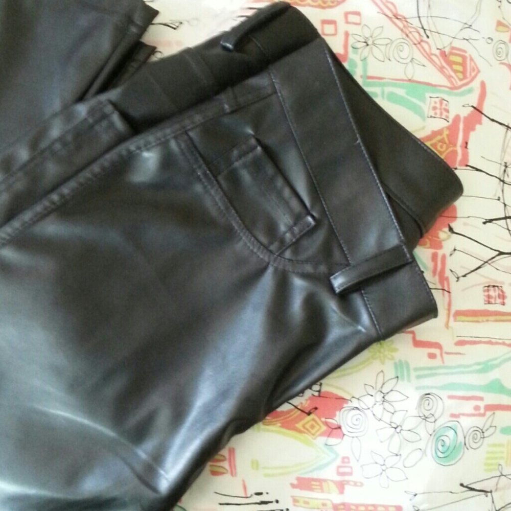 Faux leather Jeggings