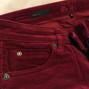 KUT from the Kloth Dianna Skinny red pants