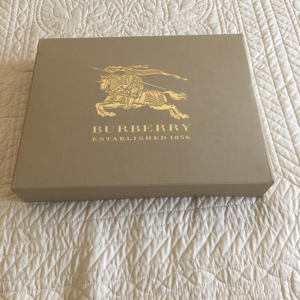 Burberry empty box