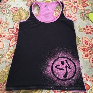 Zumba tank medium