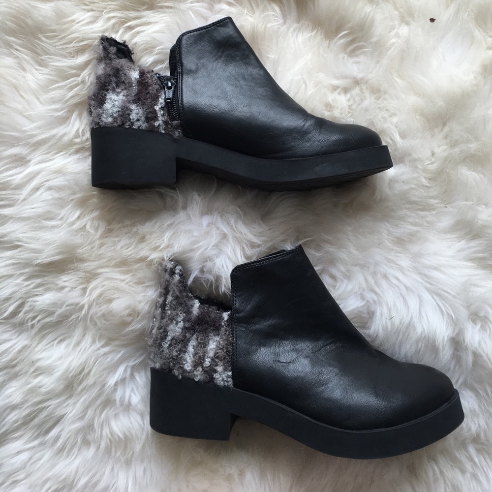Lf Leather Booties-Size 8