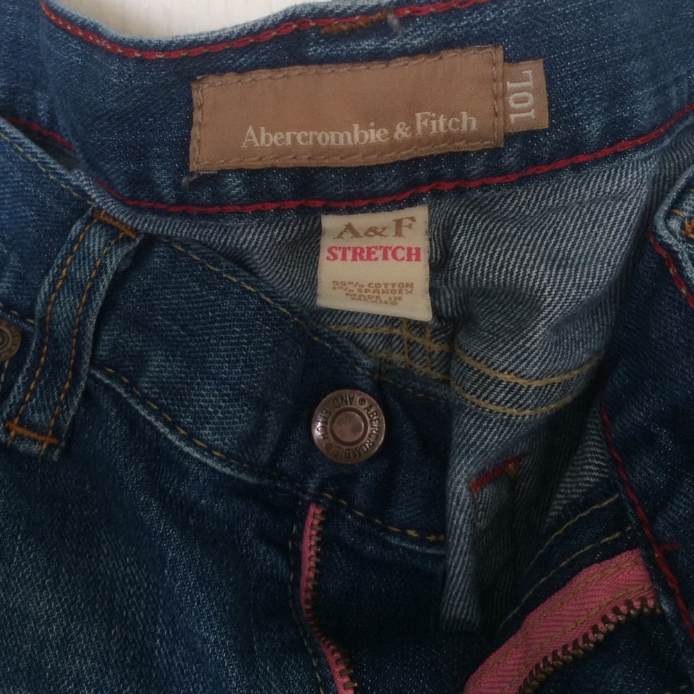 Abercrombie 10L bootcut stretch jeans