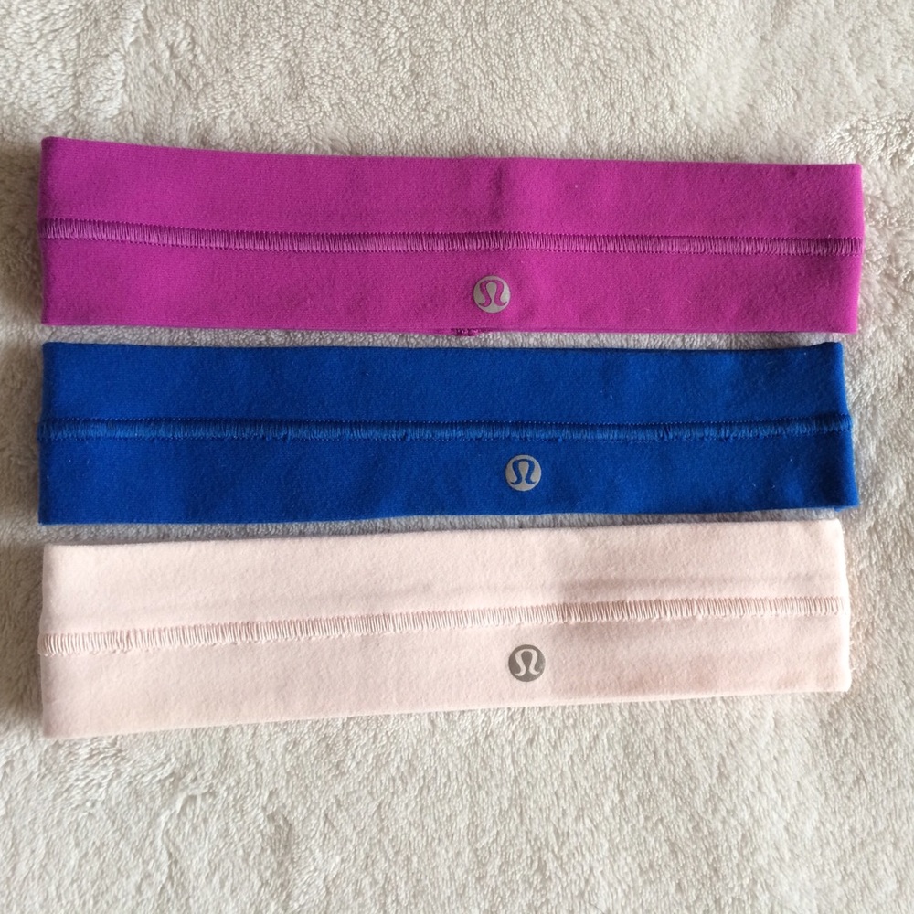3 Lululemon Headbands