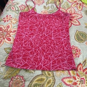 Zumba tank small red