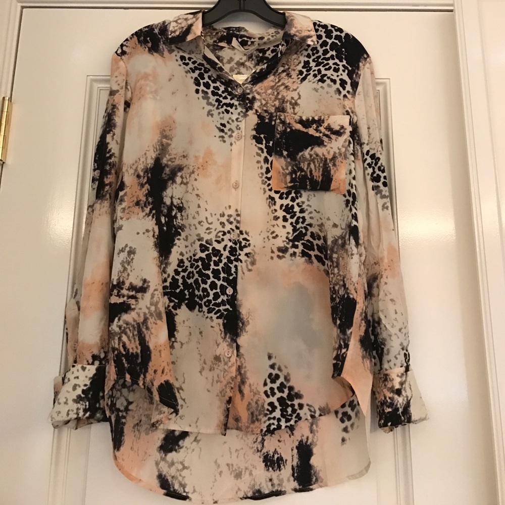 Chelsea flower button down