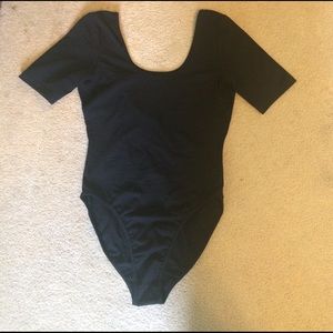 Cotton spandex jersey Unitard leotard