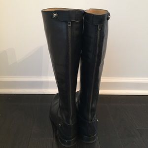 FRYE Melissa Button Back Zip Boots