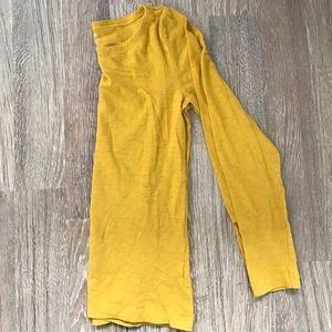 Long sleeve mustard Painter tee