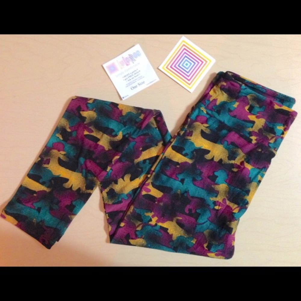 OS LuLaRoe Puppy Leggings