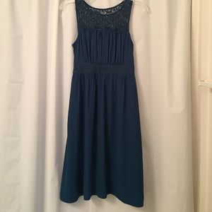 Anthropologie HD in Paris blue dress. Size 0.