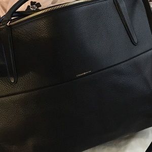 New with tags Coach Pebbled Leather Borough Bag