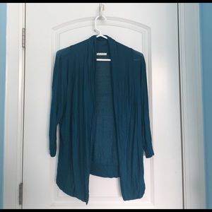 Tea N Rose Teal Cardigan