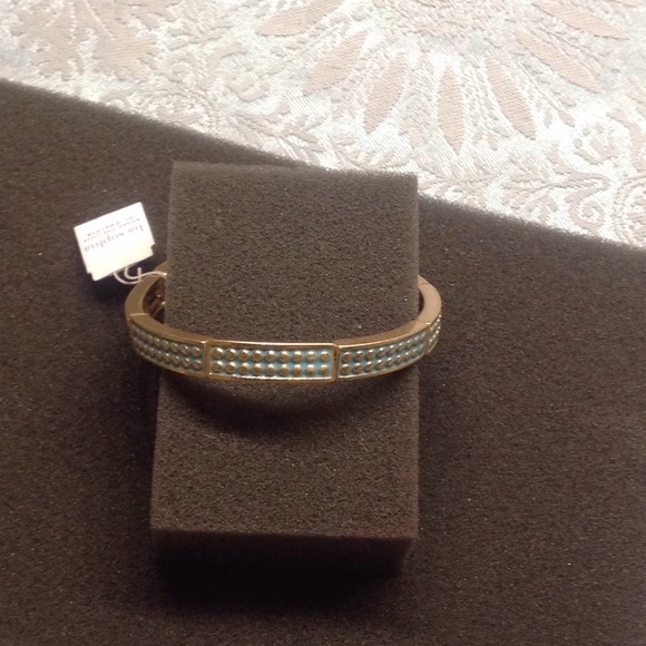 ๐ฐ3 for$15 Lia Sophia Teal Stretch Bracelet Sz Sm - Picture 2 of 3
