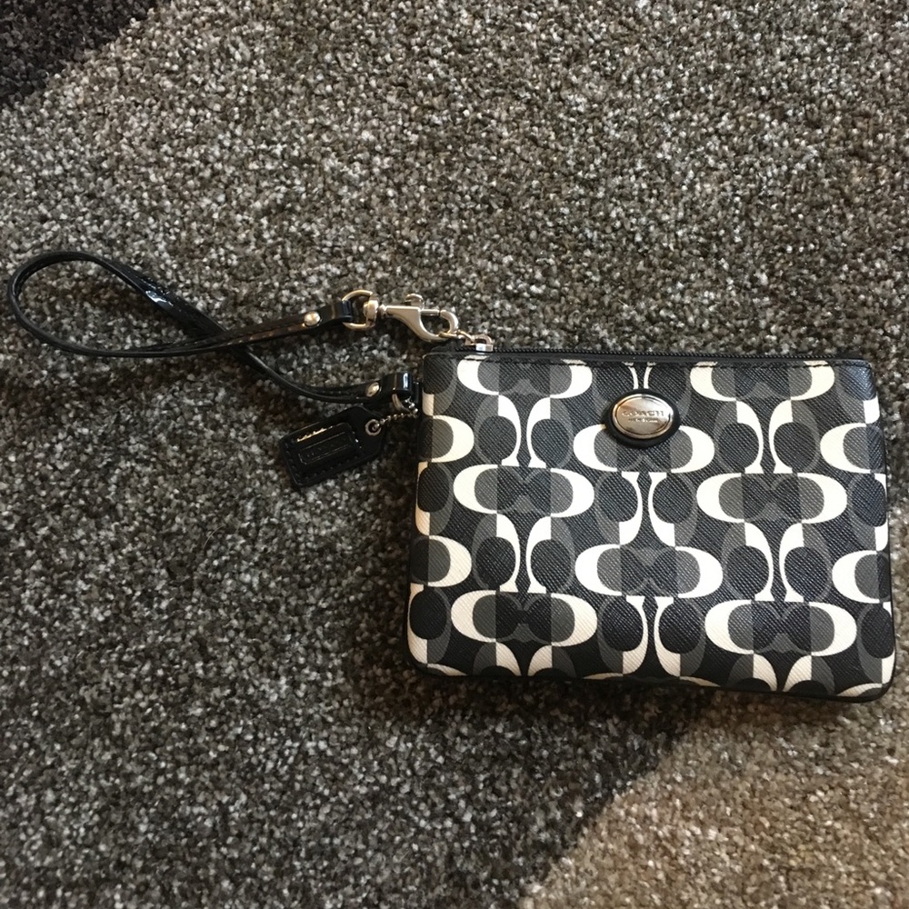 Coach wristlet bag