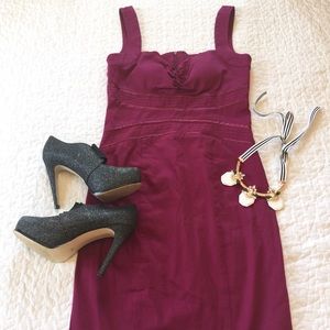 XOXO Brand Maroon Dress 9/10 S/M
