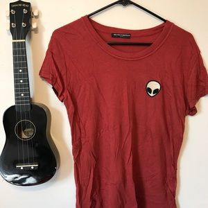 Brandy Melville alien tee (One Size fits most)