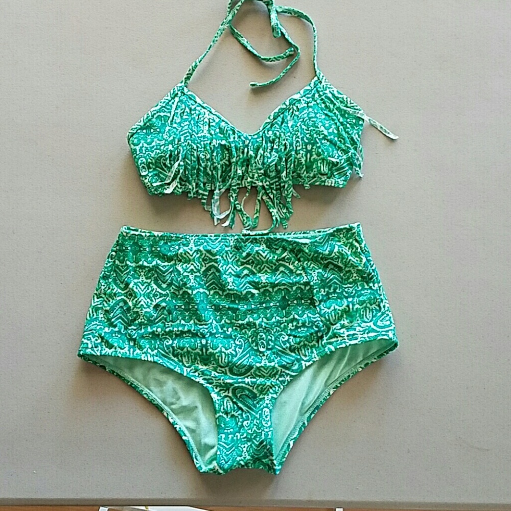 High waisted bikini size medium