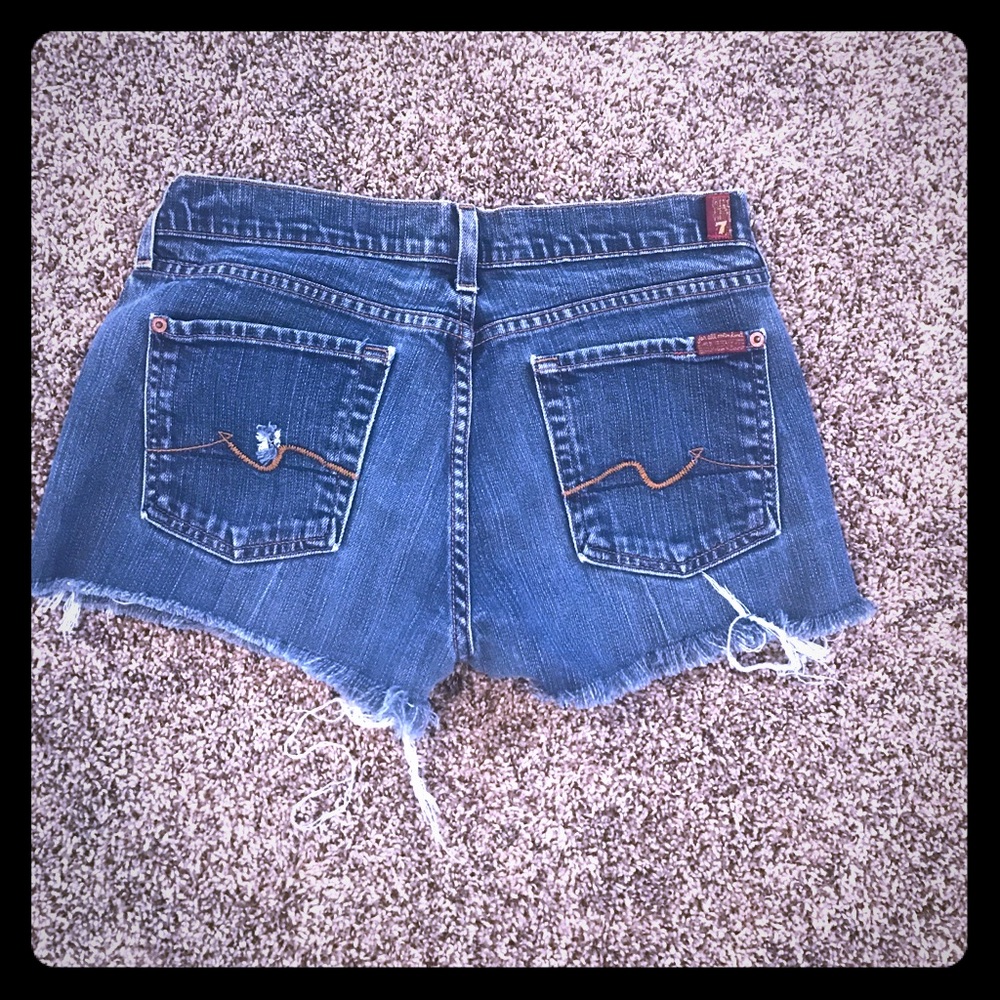 7 for all mankind shorts