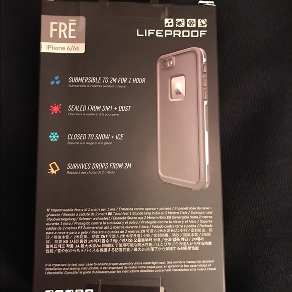 Lifeproof Waterproof case IPhone 6/6s Gray - Picture 3 of 3