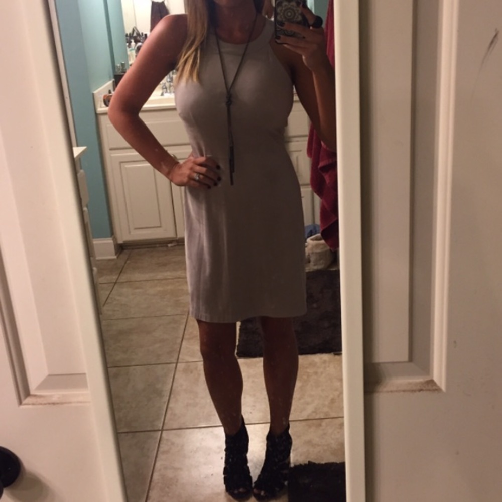 Gianni Bini suede dress