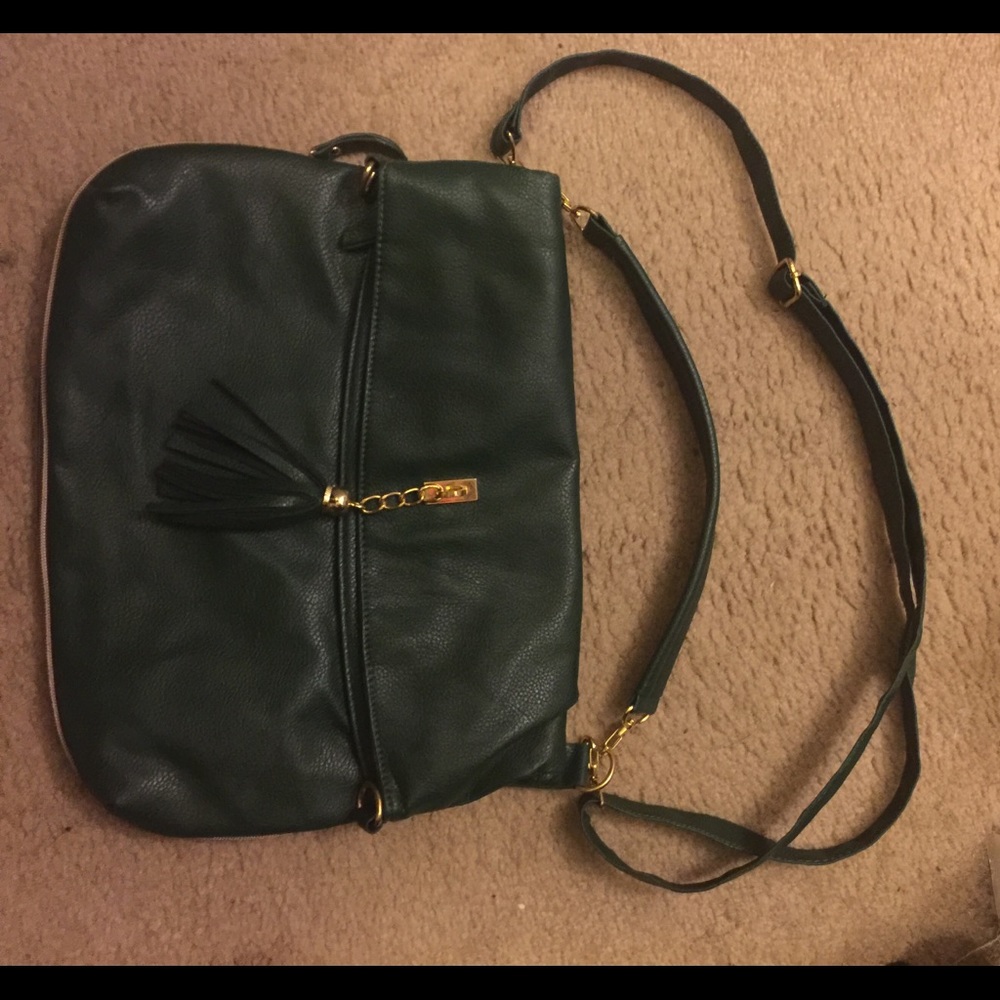 Fold over messenger bag