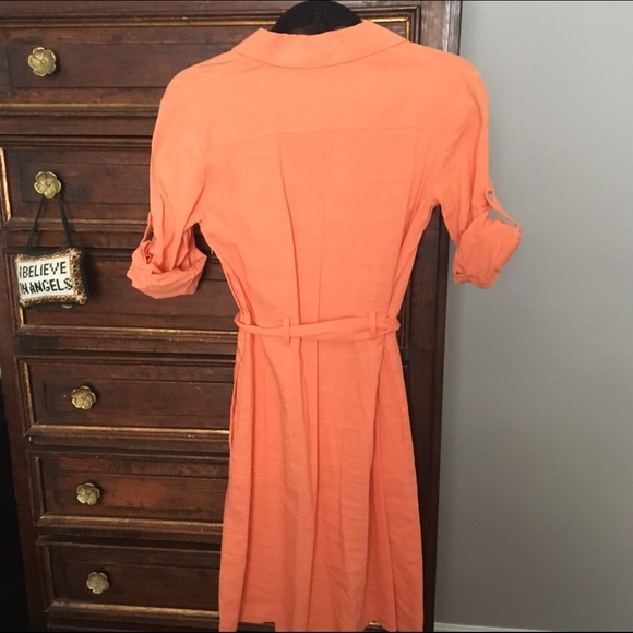 Theory Dresses Theory Linen Shirt Dress Poshmark