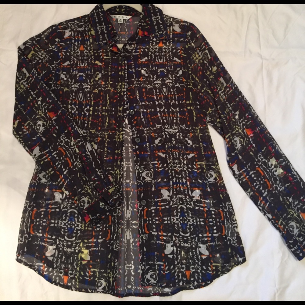 CAbi Grand Prix Blouse
