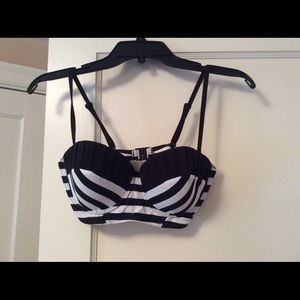 Primark striped bikini top