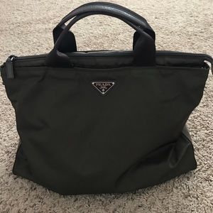 Dark Brown Large Tote