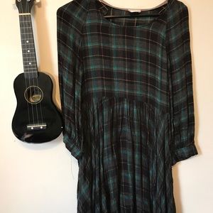 SALE•plaid dress