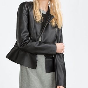 Zara Zipped Biker! Size: M