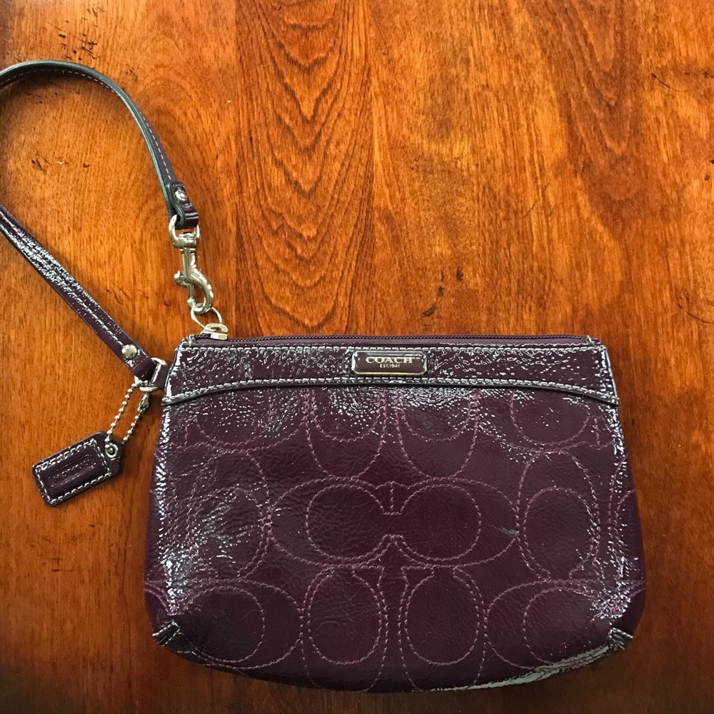 Coach wristlet