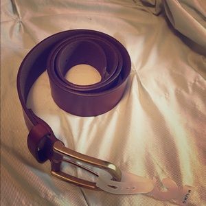 Old Navy Brown Leather Belt size M