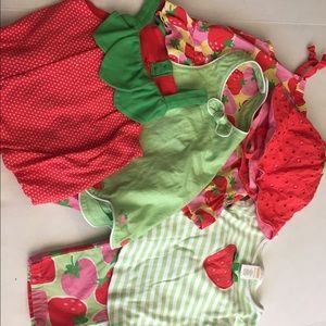 Gymboree strawberry lot 18-24 months