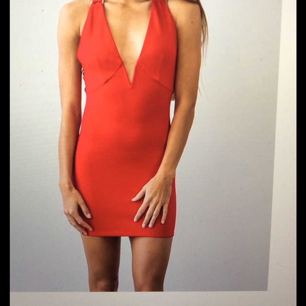 Red dress