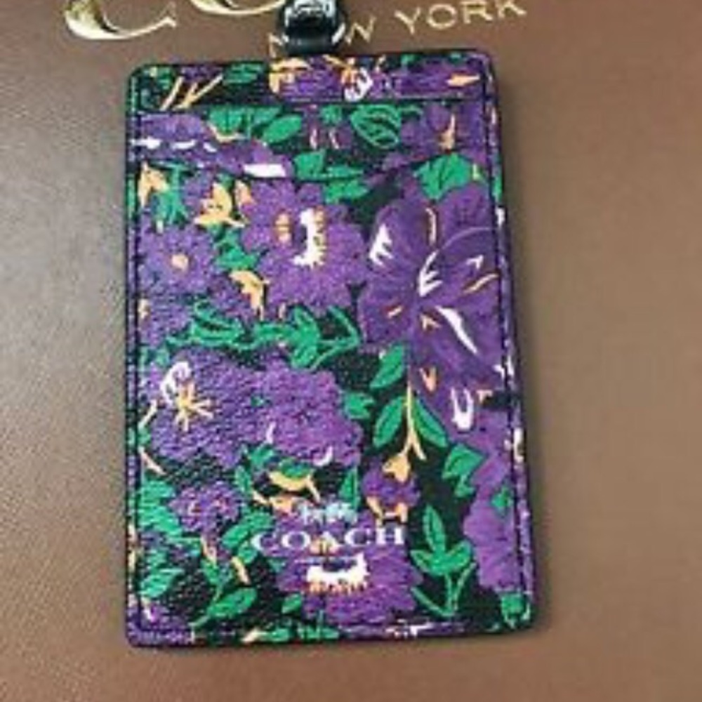 COACH LANYARD/ ID HOLDER